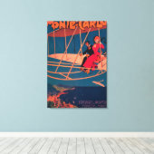 Sporting Poster Canvas Afdruk (Insitu (Houten vloer))