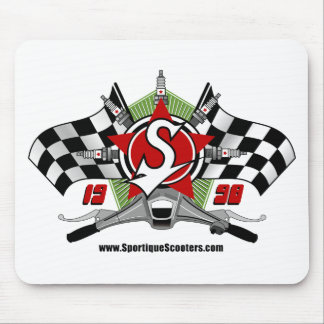 Sportique Scooter Power Mousepad Muismat