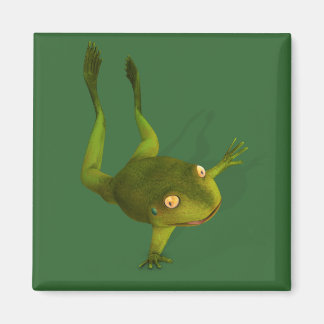 Sportive Frog Magneet
