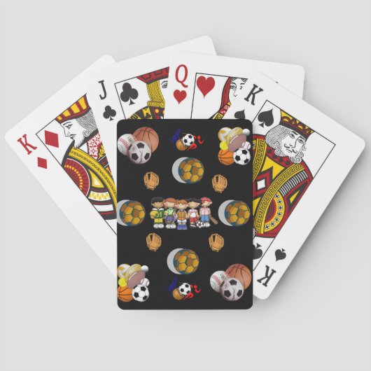 Sportkaartdeck Pokerkaarten (Achterkant)