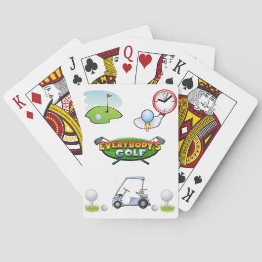 Sportkaartdeck Speelkaarten (Achterkant)