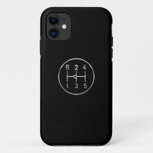 Sportkeuzeknop voor auto's, schakelschema iPhone 11 hoesje