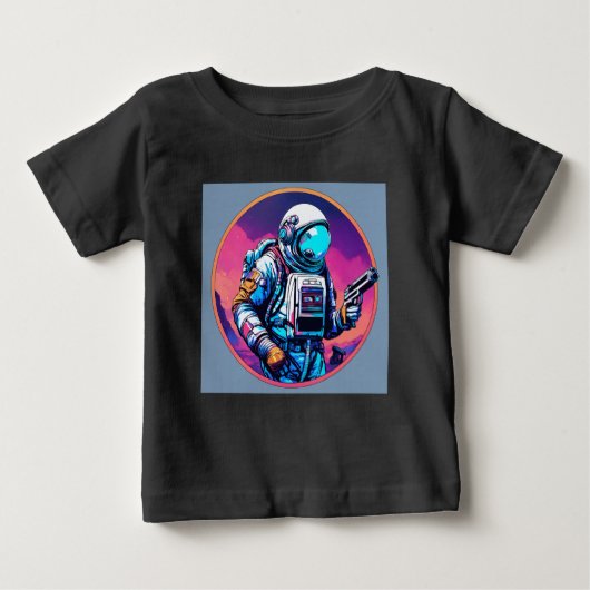 Sportlogo met een alien - Kinder Tshirt (Voorkant)