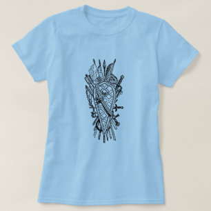 Sportlogo omheining t-shirt