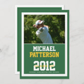 Sportman Foto Graduparty CUSTOM Kaart (Voorkant / Achterkant)