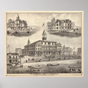 Sportman's Hall & Cottages Poster