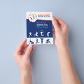 Sportmassage Flyer (Hand)