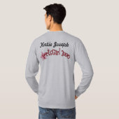 sportmeisje, Massachusetts T-shirt (Achterkant volledig)