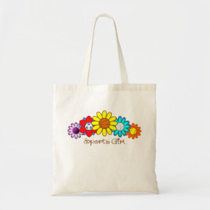 sportmeisje tote bag