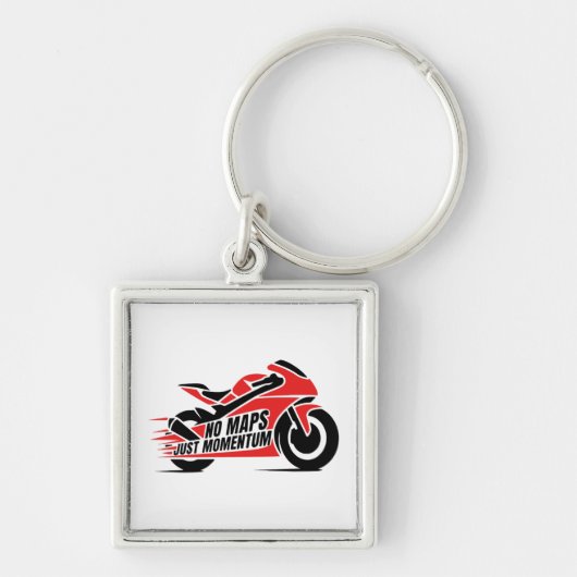 Sportmotor Sleutelhanger (Voorkant)