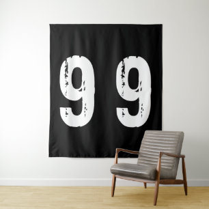 Sportnummer 99 wandkleed