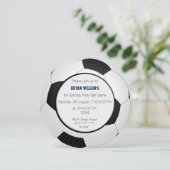 Sportpartij: Aangepaste uitnodigingen voor persoon (Staand voorkant)