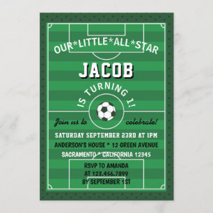 Sportpartij voor Football in Voetbal Kaart