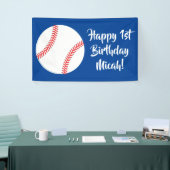 Sportpartij voor honkbal spandoek (Beurs)