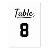 Sportpopbalie Restaurantnummer Sportpop Grill Bar Kaart (Achterkant)