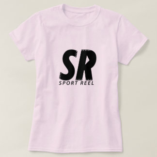 SPORTREEL VROUWEN PINK T-SHIRT MET ORIGINELE LOGO