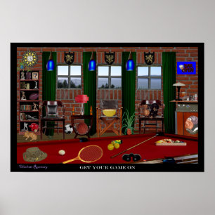 Sportruimte 22,5 x 15 poster