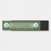 Sportruimte Golfmateriaal Locker Golfer Pa Deurbordje (Voorkant)