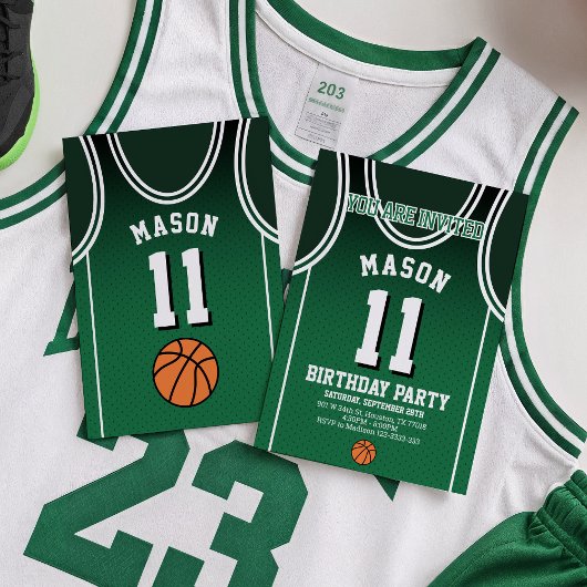 Sports 11 Anniversaire Fête Invitation