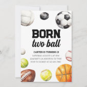 Sports 2e anniversaire Invitation (Devant)
