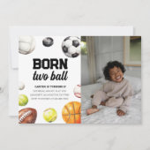 Sports 2e anniversaire Invitation photo (Devant)