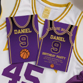 Sports 9 Anniversaire Fête Invitation