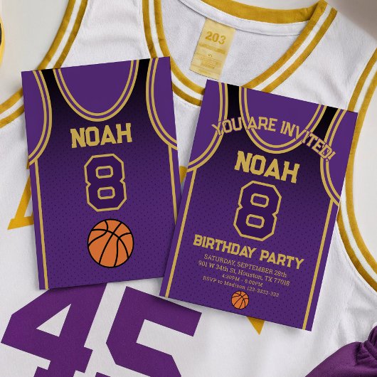 Sports Anniversaire Fête Invitation