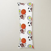 Sports Athletic Balls Lichaamskussen (Voorkant Verticaal)