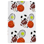 Sports Athletic Balls Medium Cadeauzakje (Voorkant)