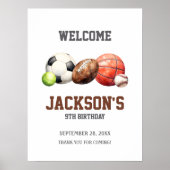 Sports Balls Let's have a Ball Poster Affiche de b (Devant)