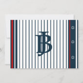 Sports Bar Mitzvah Invitation Baseball (Dos)