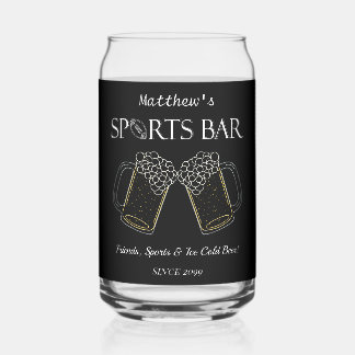 Sports Bar Verre Peut Bière Verre