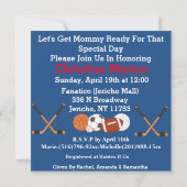 Sports Boys BABY SHOWER Invitation (Dos)
