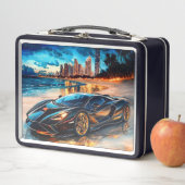Sports Car Lunch Box (En situation)