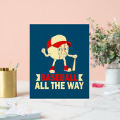 Sports de baseball rétro cool (Mariage)