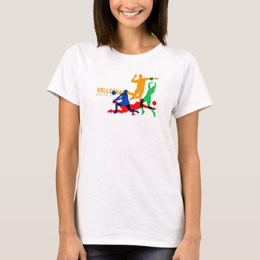 Sports de volley-ball | T-shirt Wonen (Devant)
