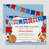 Sports du *Little MVP* - invitation orientée de (Devant / Derrière)