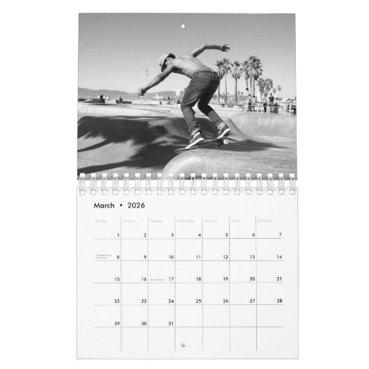 Sports extrêmes, Skateboard, MotoX, Calendrier vél (Mar 2026)