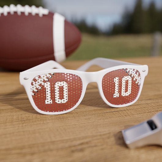 Sports Football Thème Anniversaire Lunettes de sol