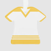 Sports Jersey Chemise Nom Numéro Modèle de l'ornem (devant)