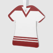 Sports Jersey Nom et numéro Modèle de l'ornement (devant)