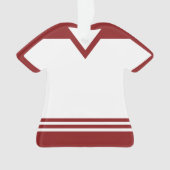 Sports Jersey Nom et numéro Modèle de l'ornement (devant)