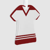 Sports Jersey Nom et numéro Modèle de l'ornement (devant)