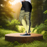 Sports Leggings jaunes avec bandes - Pas de limite<br><div class="desc">Design sportif sophistiqué avec des lignes pour mettre en valeur votre figure. Sortez de la salle de sport avec style et confort. Choisissez ces légendes en plusieurs couleurs différentes.</div>
