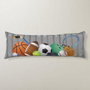 Sports Locker Design Body Pillow Lichaamskussen