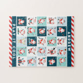 Sports Noël Calendrier de l'avent Jigsaw Puzzle (Horizontal)