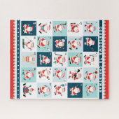 Sports Noël Calendrier de l'avent Jigsaw Puzzle (Horizontal)