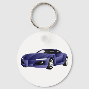 Sportscar Sleutelhanger