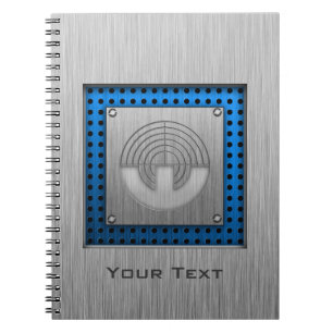 sportschieten; Metaalblik Notitieboek