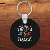 Sportsport en veldcadeaus sleutelhanger (Voorkant)